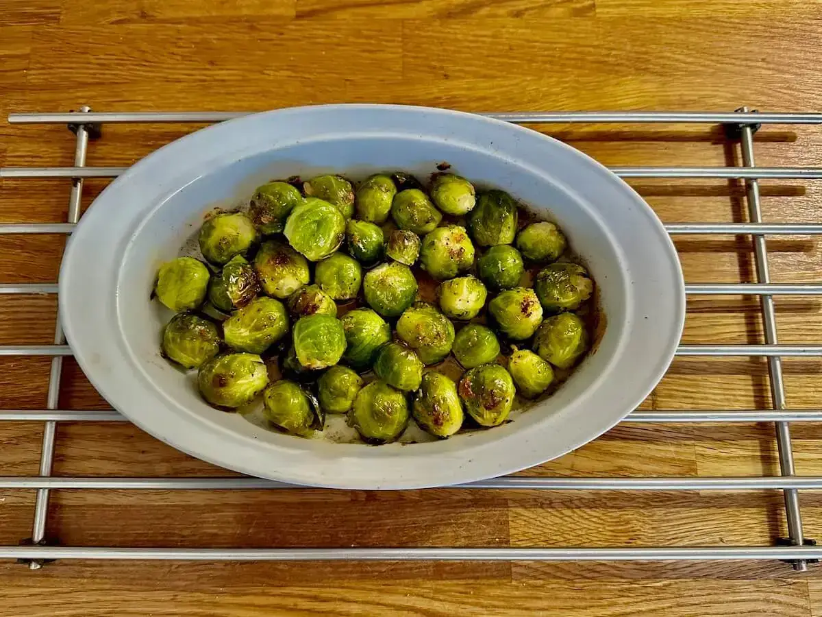 Brysselkål i ugn | Baked Brussels sprouts