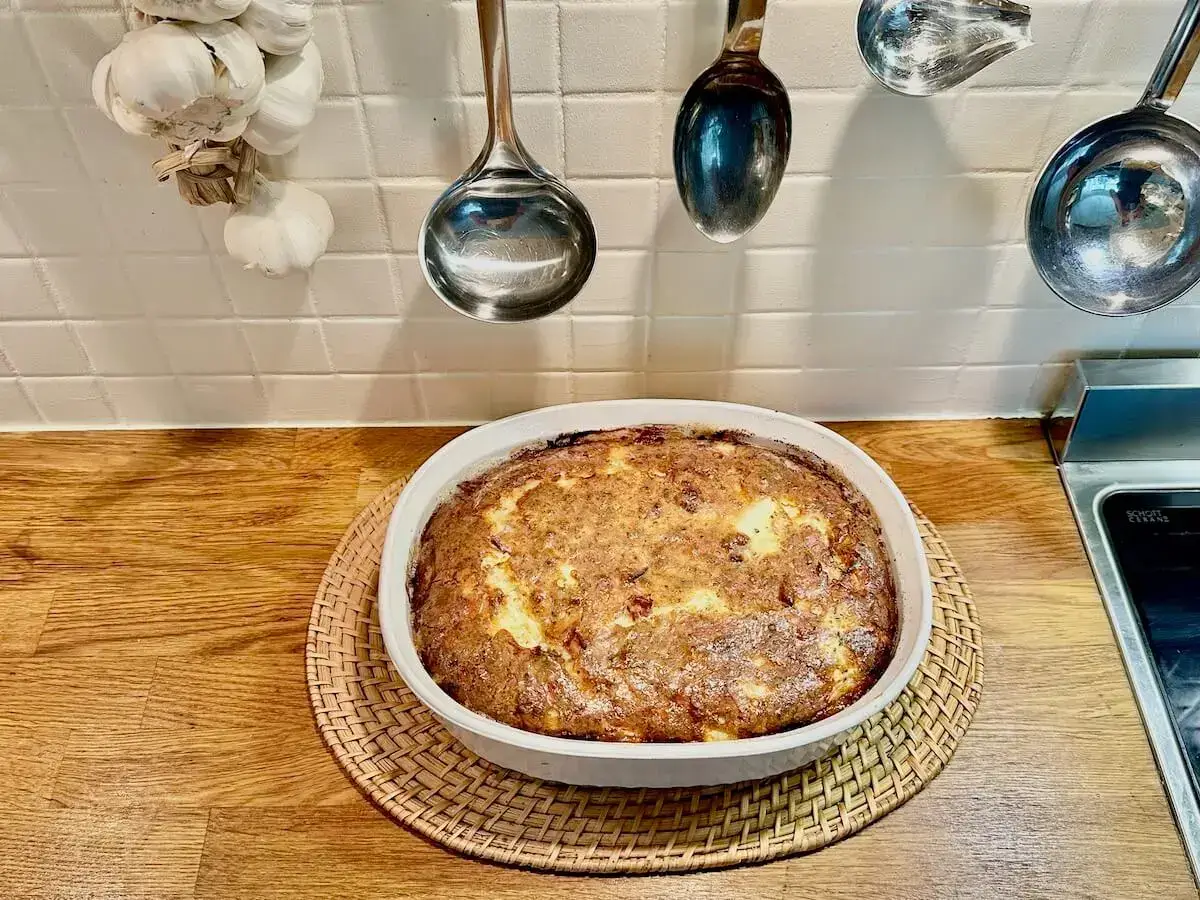 Frittata med sparris och bacon | Frittata with asparagus and bacon
