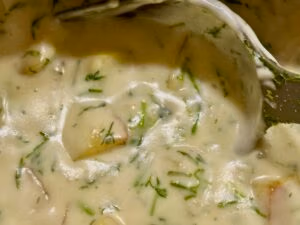 Dillstuvad råstekt potatis | Dill-stewed raw fried potatoes