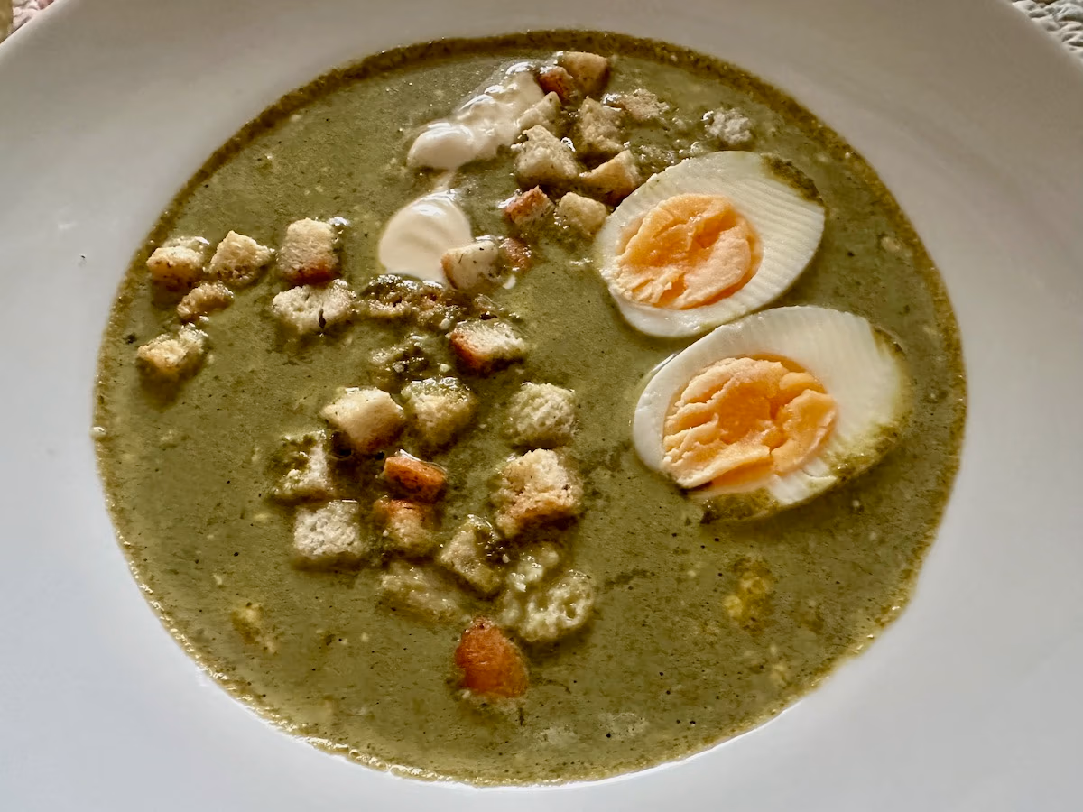 Spenatsoppa | Spinach soup