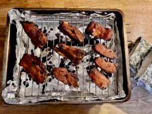 Förkokta tjocka revbensspjäll | Pre-cooked spare ribs