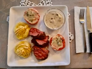 Pommes duchesse tillagade av potatismos | Pommes duchesse made from mashed potatoes